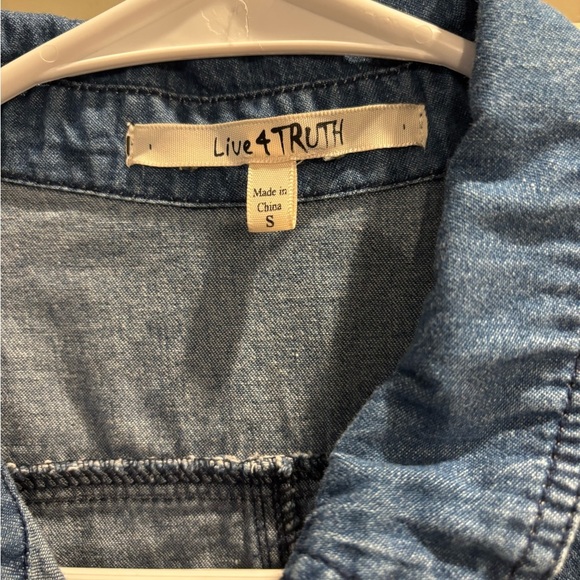 Live 4 truth dress size small denim - Picture 6 of 8